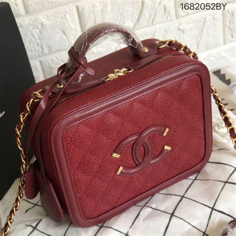 chanel makeup box bag